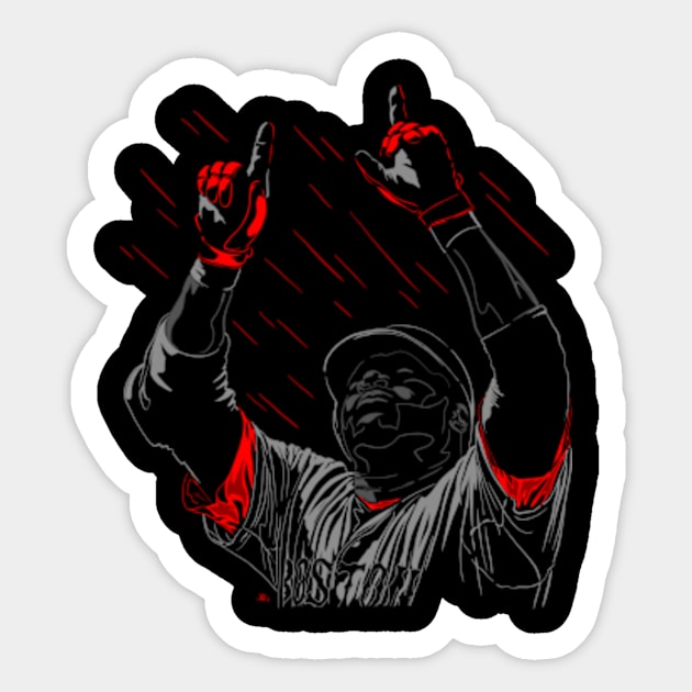 BIG Papi Sticker by salohman